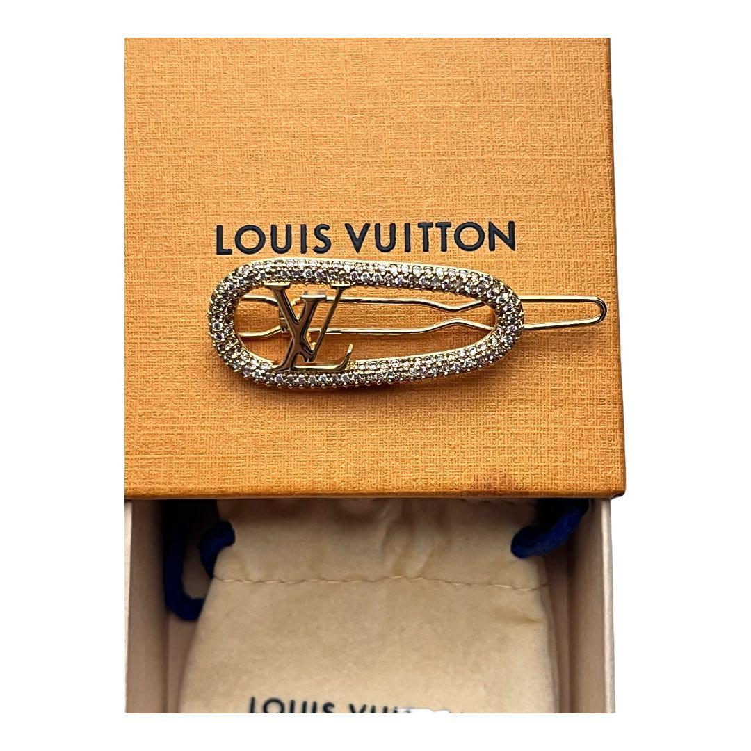 Louis Vuitton ロゴヘアピン