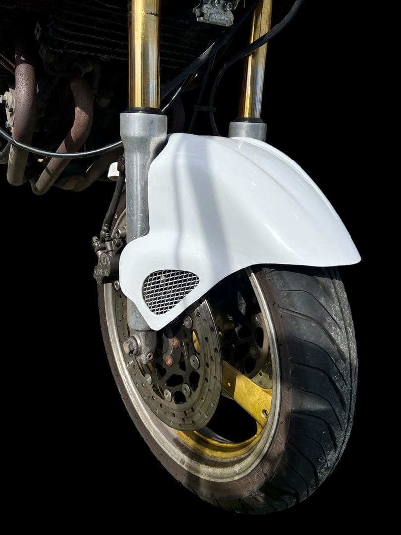 ◇ゼファー400　XJR400 エアロシャーク メッシュ付　FRP製　高強度◇