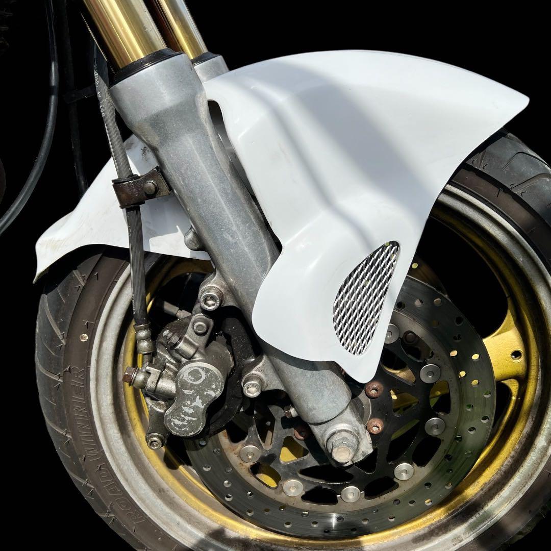 ◇ゼファー400　XJR400 エアロシャーク メッシュ付　FRP製　高強度◇