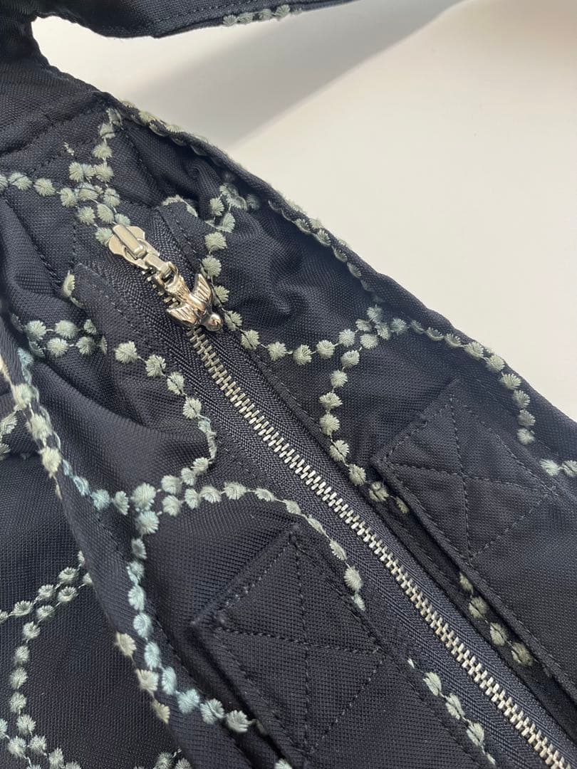 ミナペルホネン ショルダーバッグ 小tambourine タンバリンネイビー