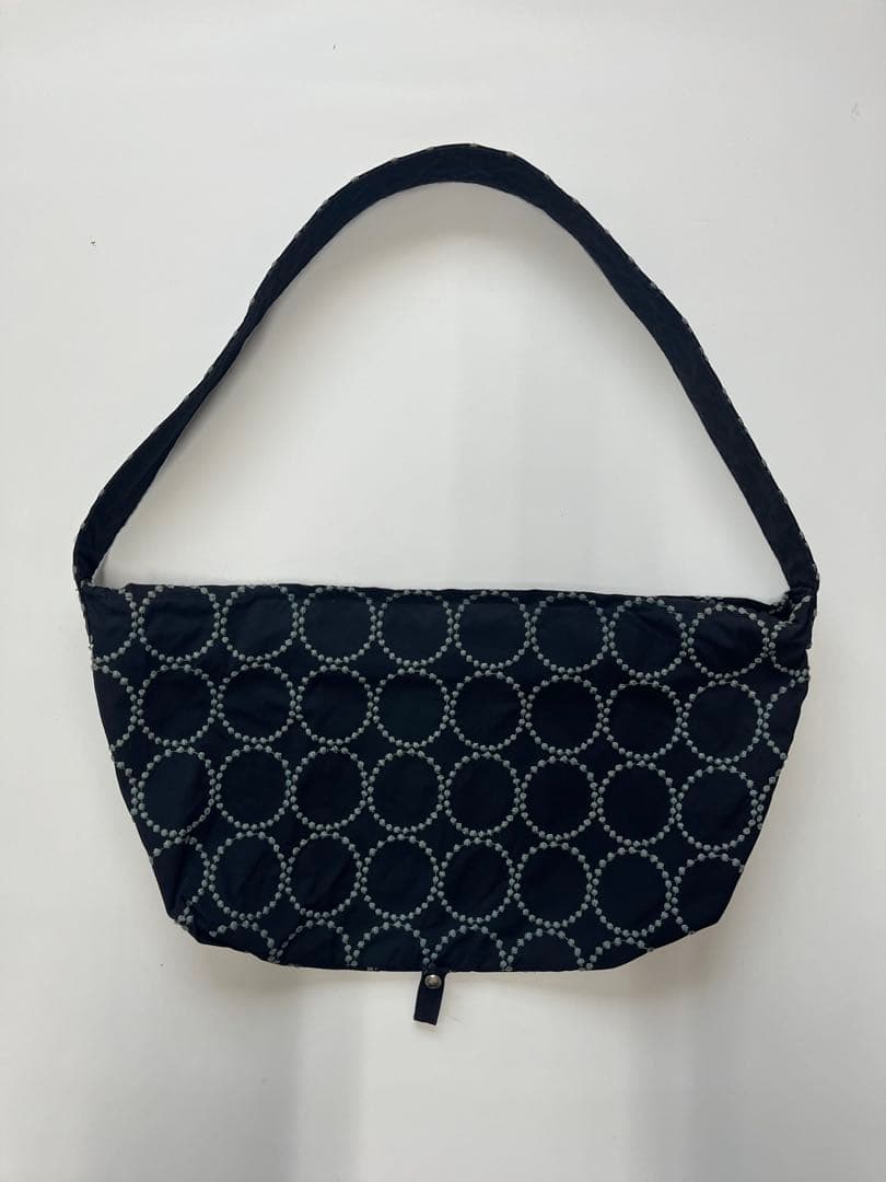 ミナペルホネン ショルダーバッグ 小tambourine タンバリンネイビー