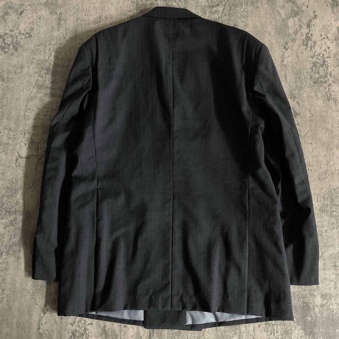 極美品 FENDI ネクタイ × イタリア製 極上ウール ダブルスーツ XL