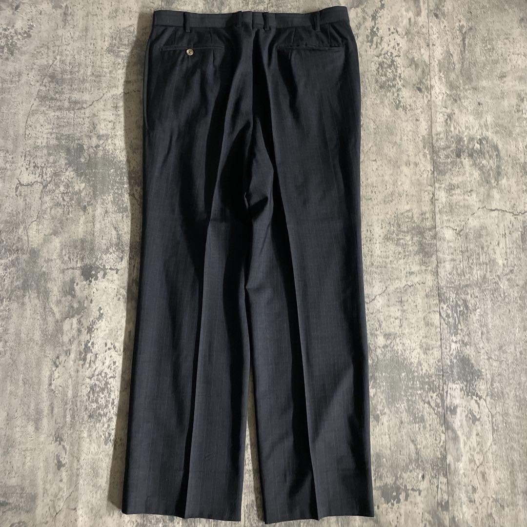 極美品 FENDI ネクタイ × イタリア製 極上ウール ダブルスーツ XL