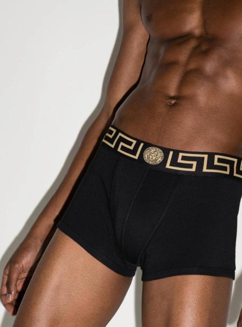 【正規】VERSACE ヴェルサーチェ グレカ ボクサーパンツ 3枚セット 3