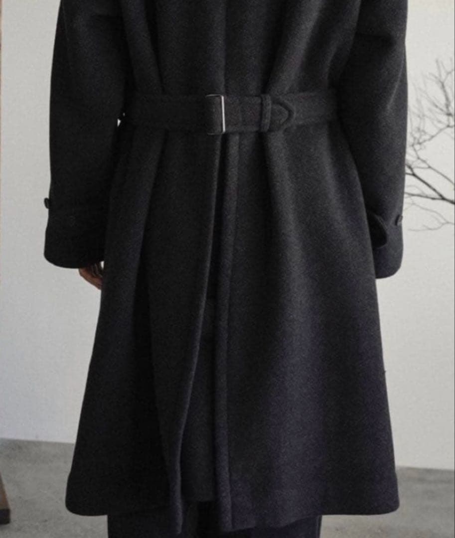 た*】様 shiun TIELOCKEN MELTON COAT Sサイズ