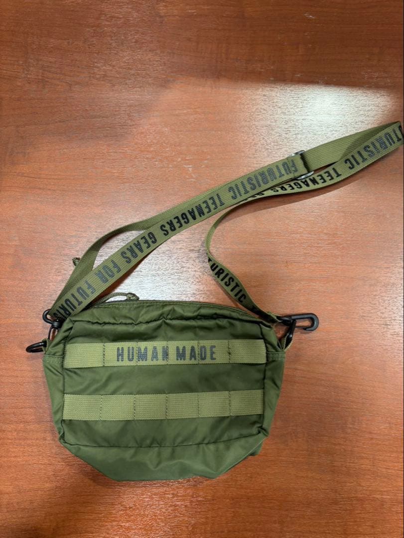 HUMAN MADE オリーブグリーン バッグ