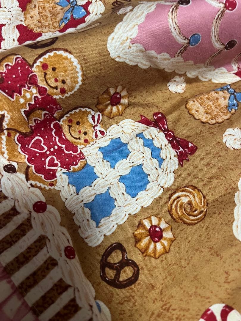 シャーリーテンプル　お菓子のおうち　130 ジャンスカ　ワンピース　クッキー