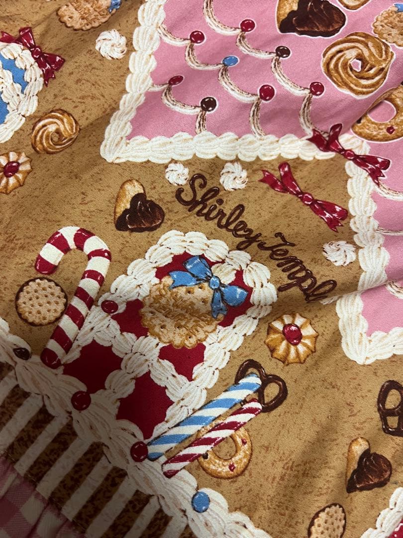 シャーリーテンプル　お菓子のおうち　130 ジャンスカ　ワンピース　クッキー