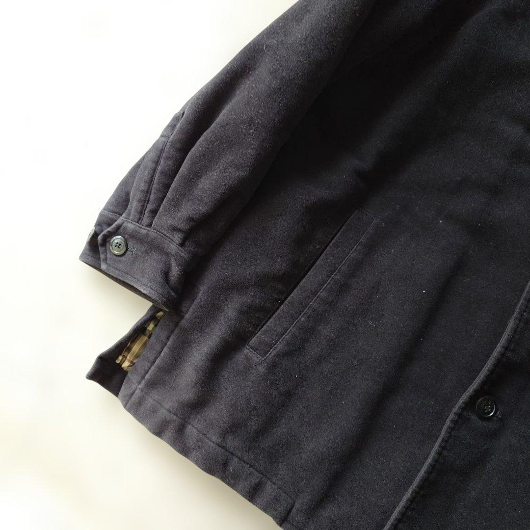 BURBERRY バーバリーロンドン モールスキンジャケット カバーオール ノバ