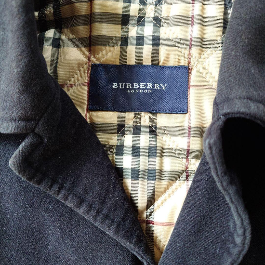 BURBERRY バーバリーロンドン モールスキンジャケット カバーオール ノバ