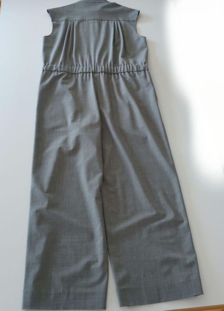 新品タグ付 DEPAREILLE ロピカルウールコンビネゾン 36 グレー