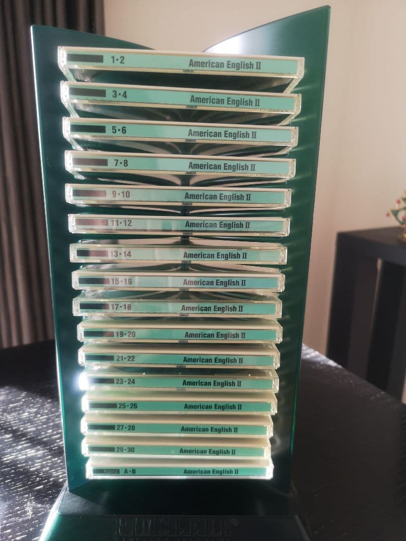 ピンズラーアメリカ英語【Ⅰ〜Ⅲ】テキスト、ラック付