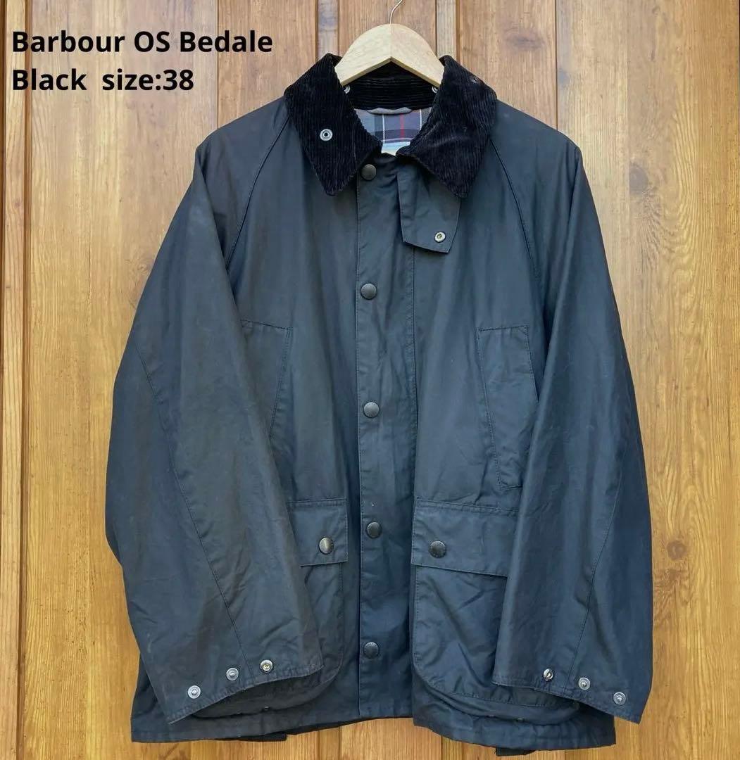 R*G様 barbour os bedale 38 wax black