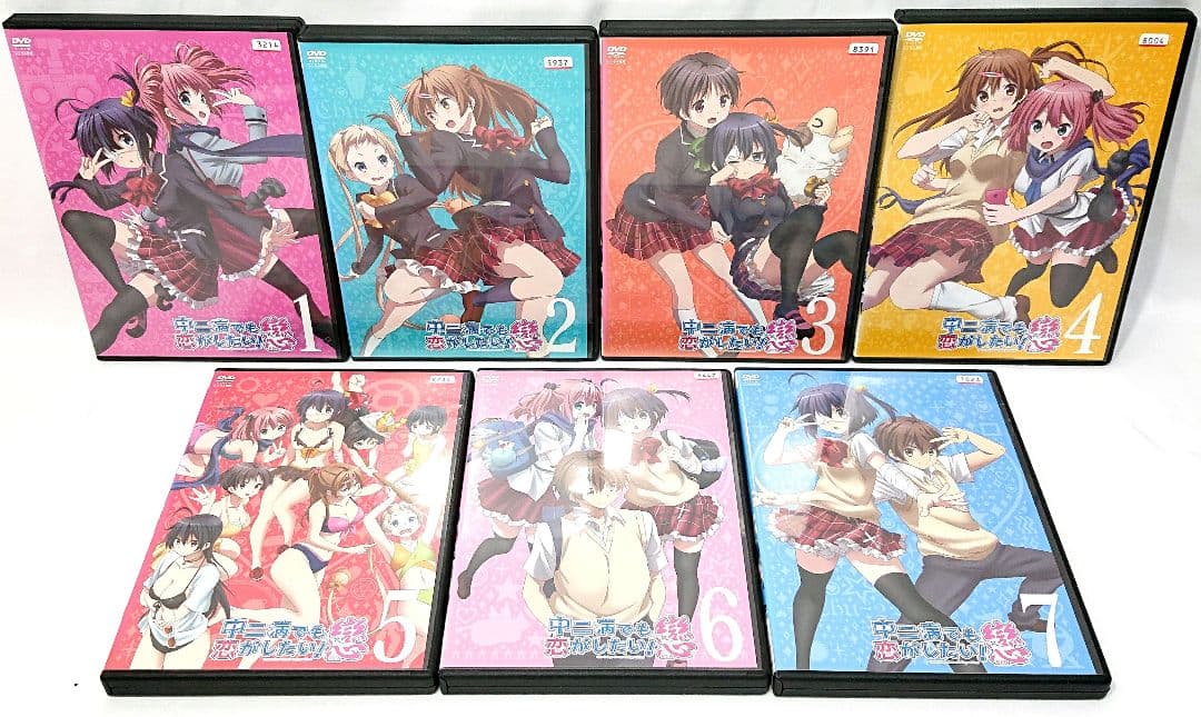 中二病でも恋がしたい【1期+2期+劇場版】 DVD 全16巻セット