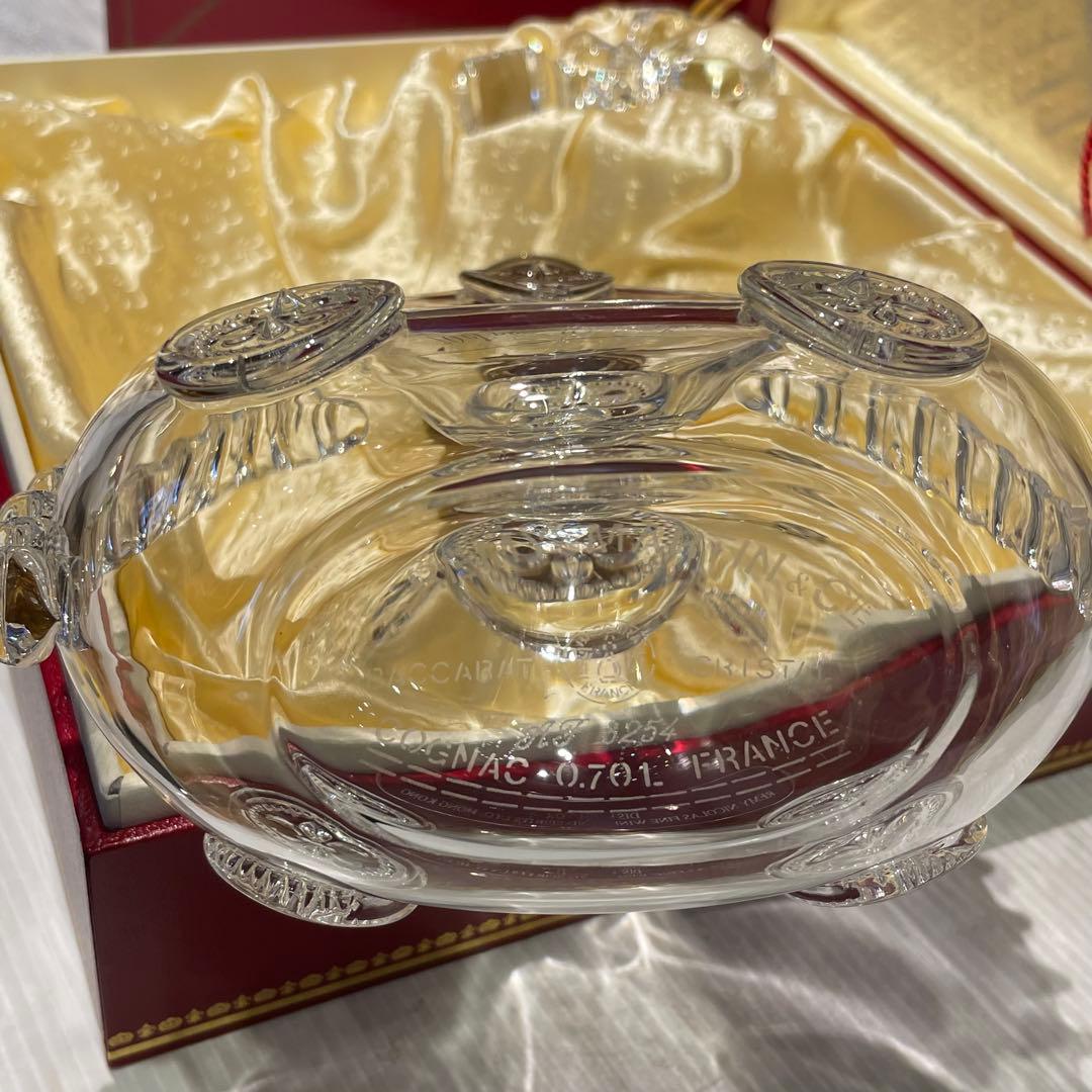 ① 美品 Baccarat レミーマルタン ルイ13世 空瓶 バカラ　箱入り