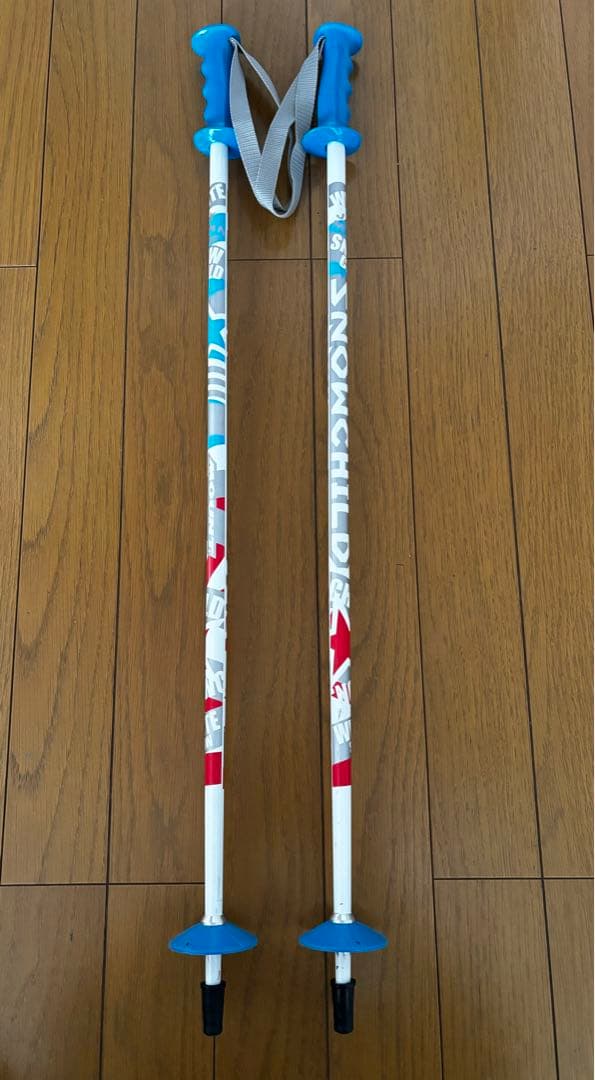 スキーセット110cm 板　靴　ストック　ビンディング付き
