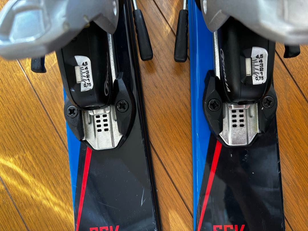 スキーセット110cm 板　靴　ストック　ビンディング付き