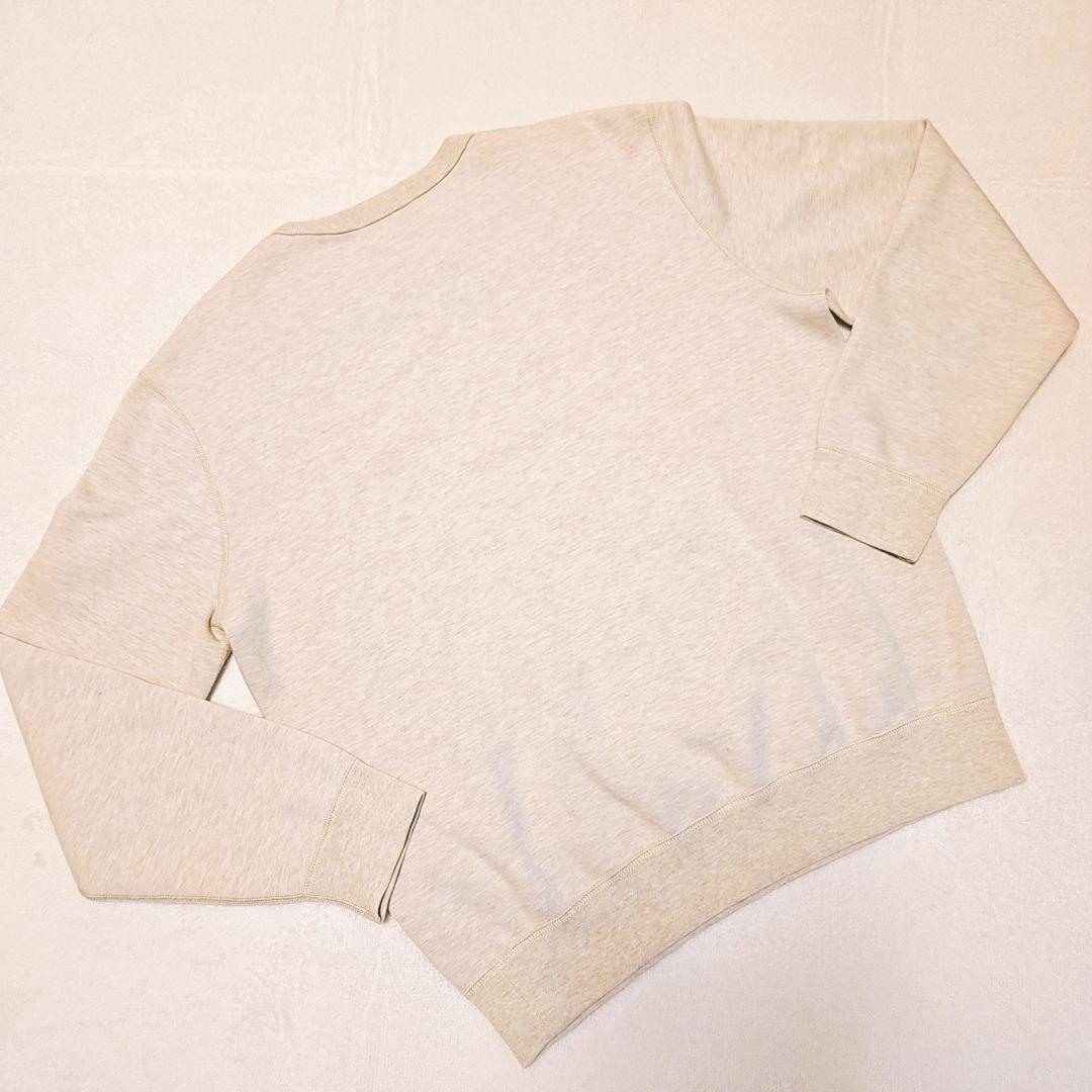 試着のみ ポロラルフローレン スエット トレーナー ベージュ ブラウンポニー M