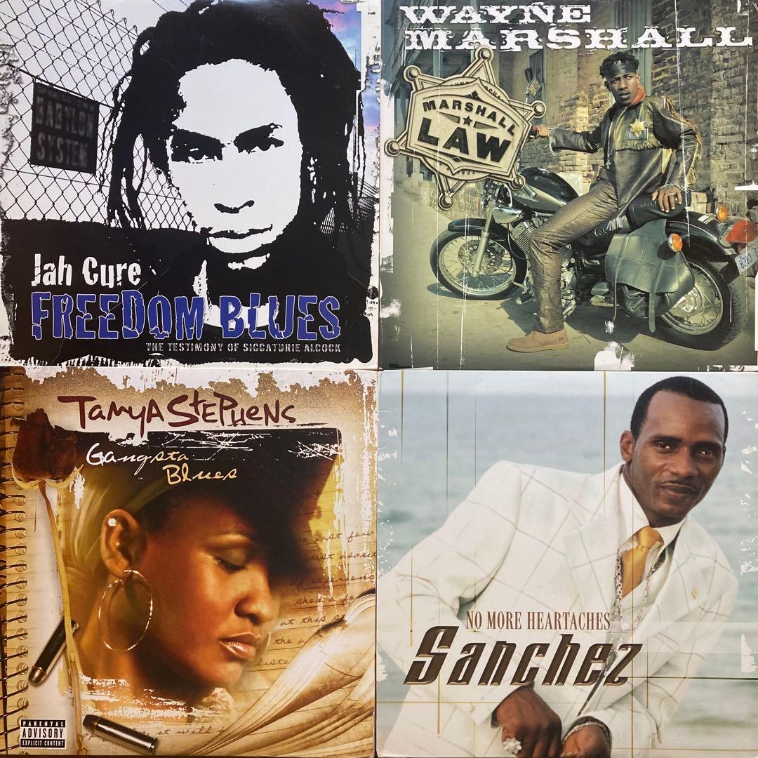 LP盤　レゲエ　アルバム　4枚