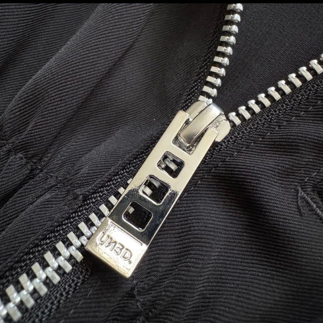 現行 美品 UN3D.アンスリードWAVE SHIRRING JUMP SUIT