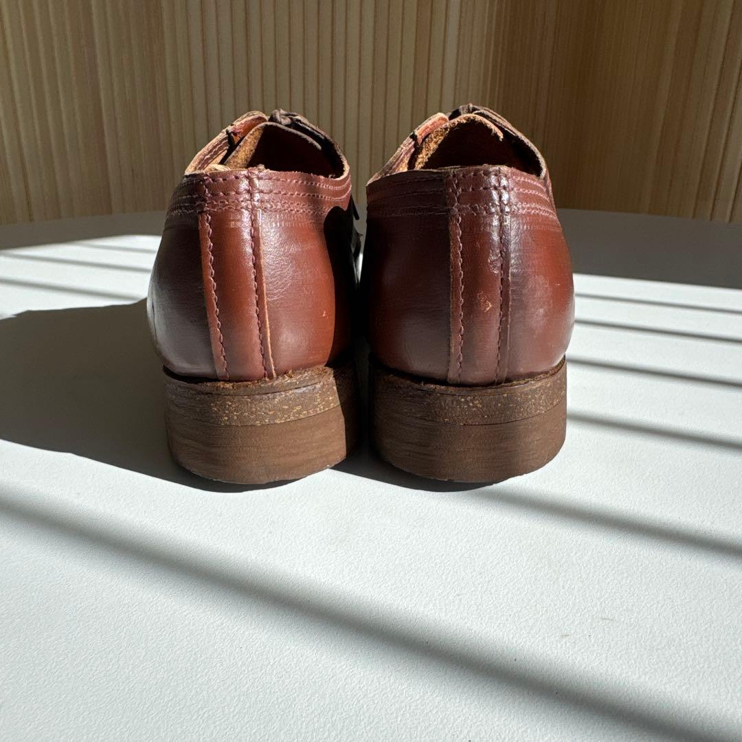 【コンチ】デッドストック　50s 60s ヴィンテージ　レザーシューズ