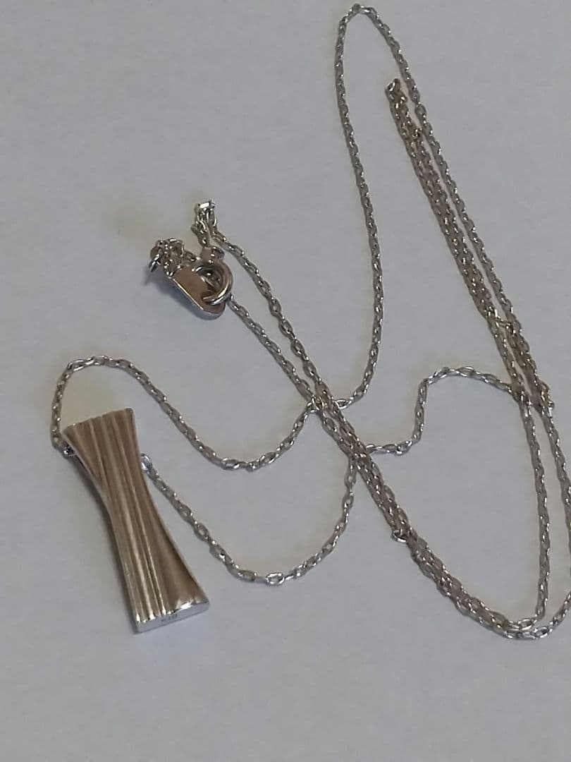 K10ホワイトゴールドペンダントネックレス