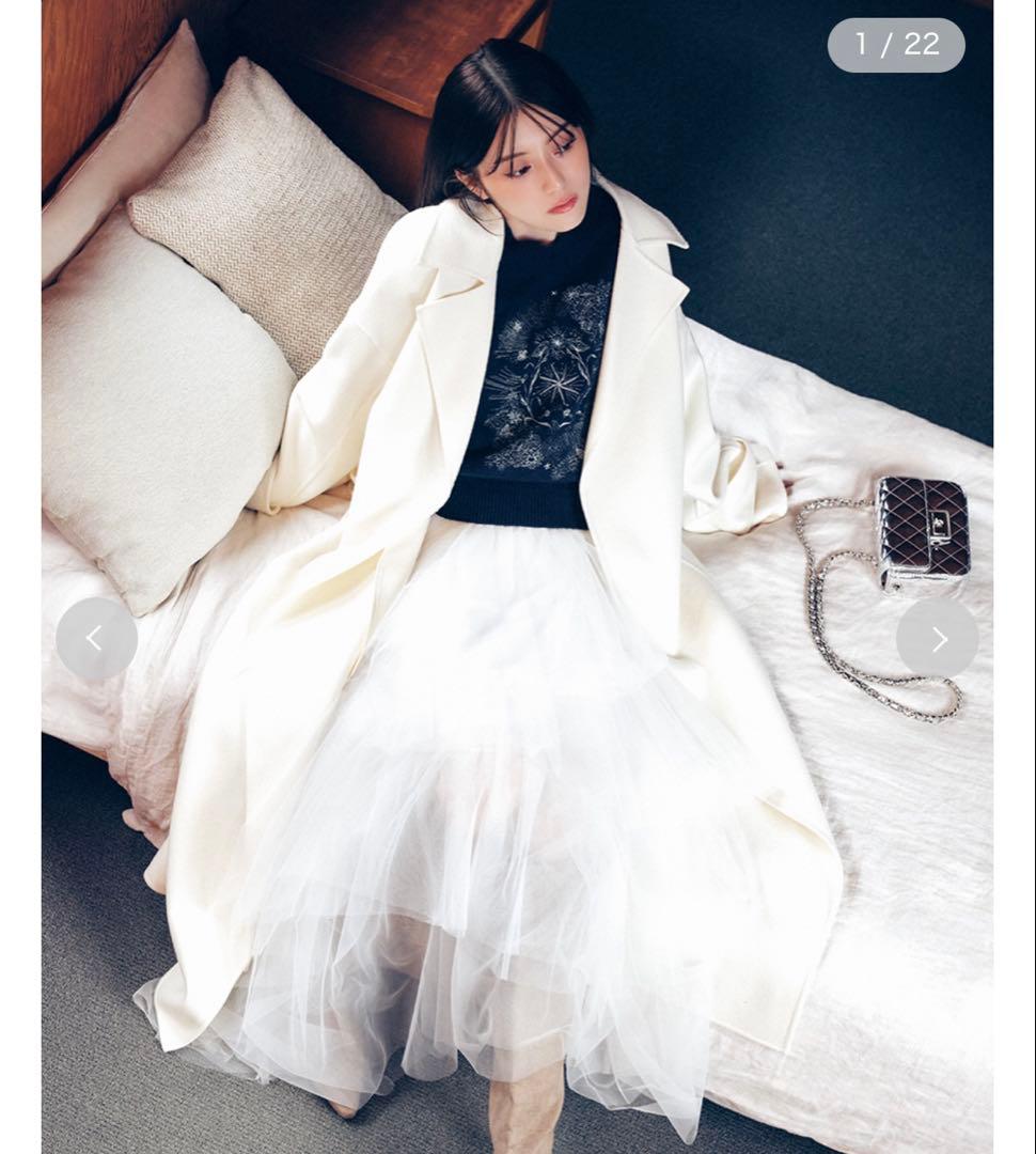 fray i.d タイロッケンリバーロングコート