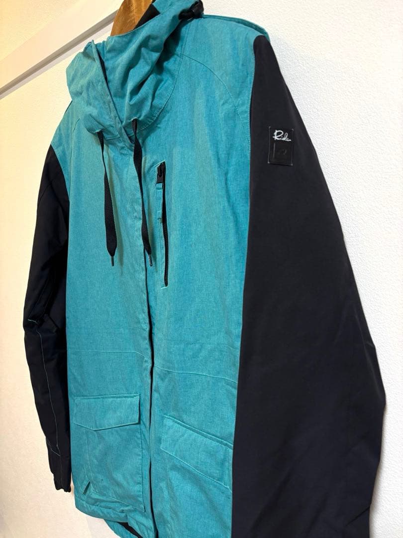 RIDE（ライド）スノーボードウェア ジャケット Sサイズ ブルー×ブラック