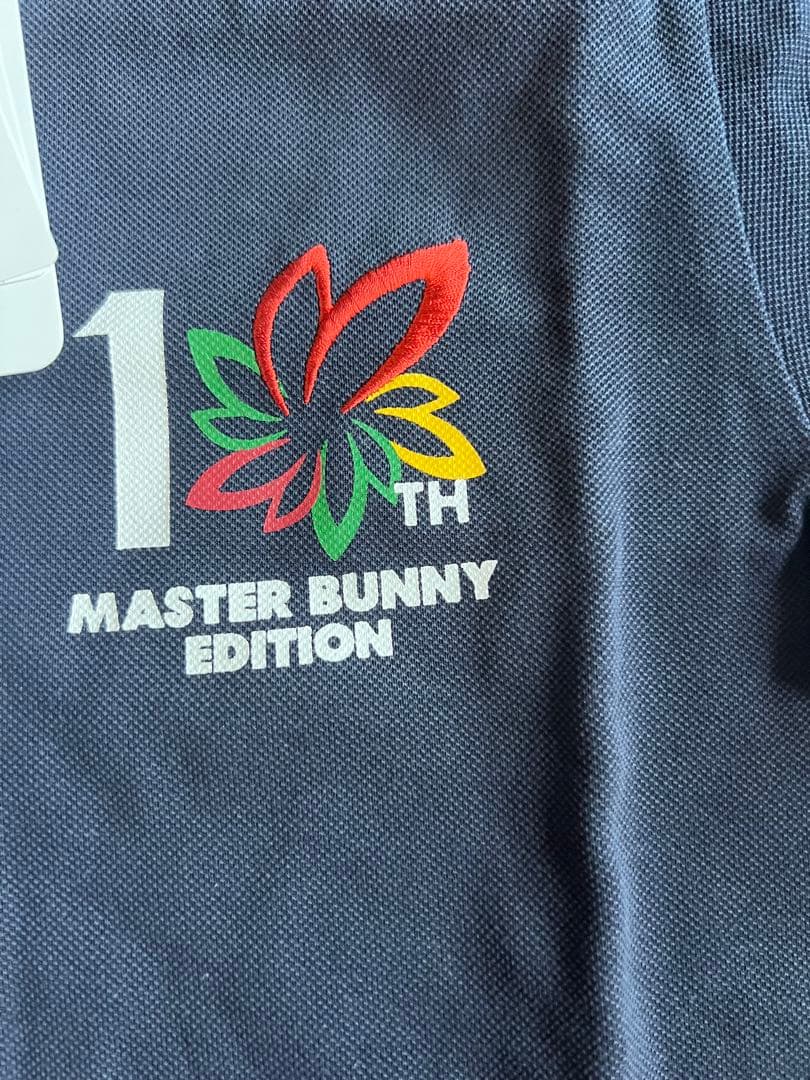 【値下げ】マスター バニー エディション 10周年 ポロシャツ ネイビー