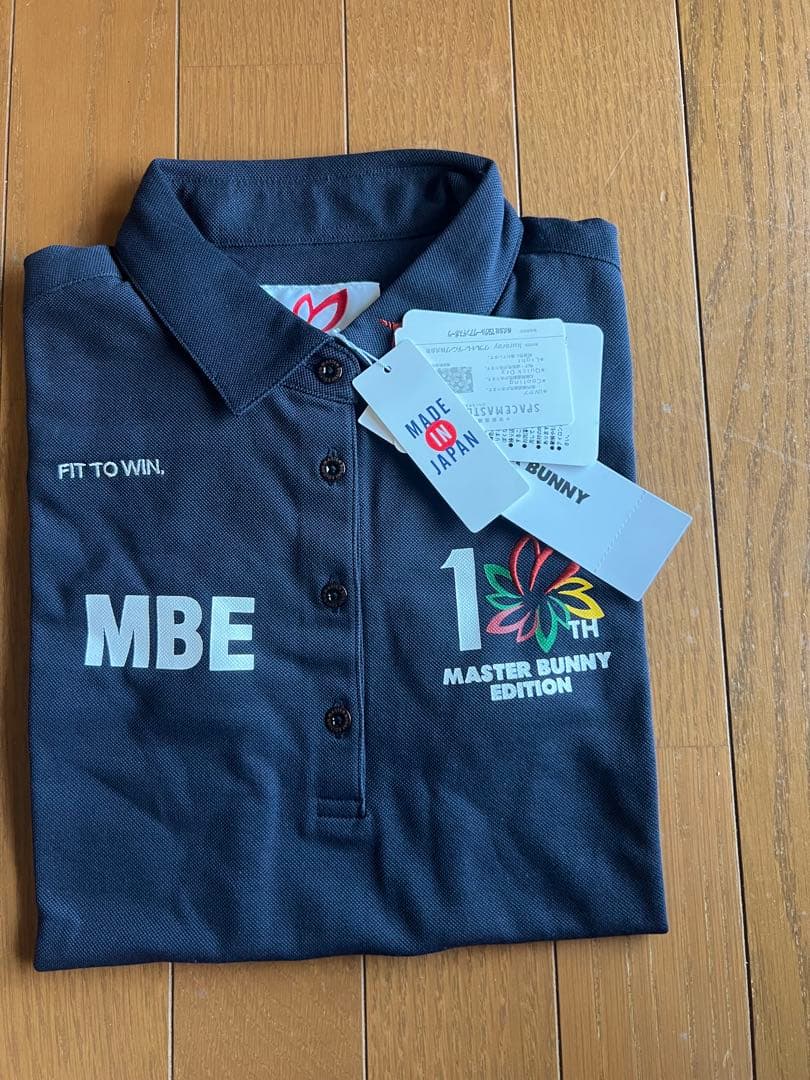 【値下げ】マスター バニー エディション 10周年 ポロシャツ ネイビー