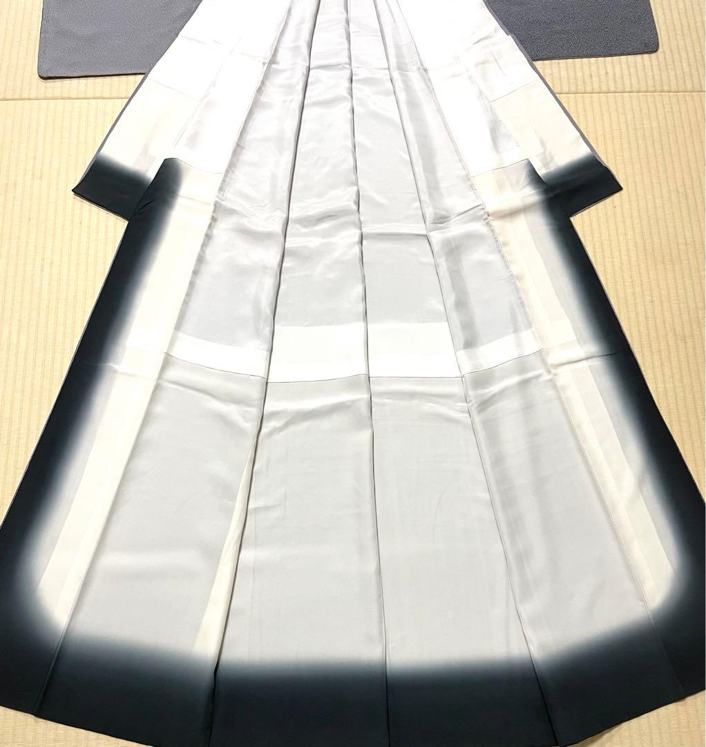 雪月花 江戸小紋 暈し 付け下げ訪問着 紋なし