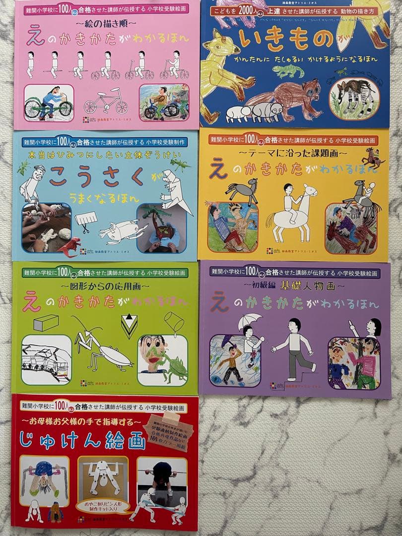 アトリエミオス +わりピン人形　小学校受験絵画