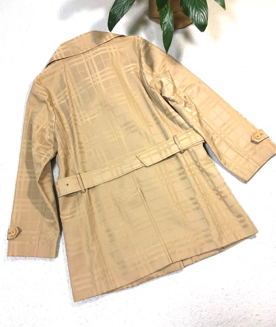 美品　バーバリーロンドン ノバチェック　トレンチコート　サイズ40