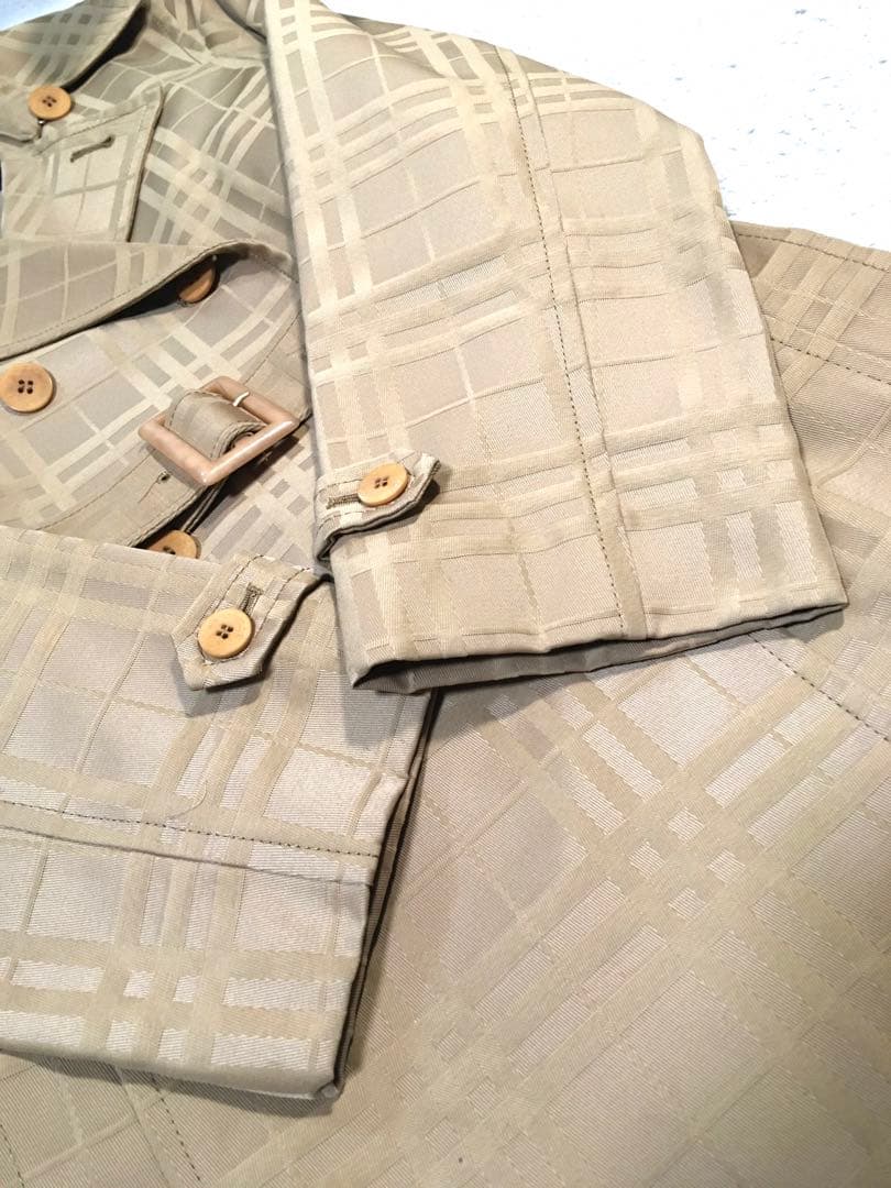 美品　バーバリーロンドン ノバチェック　トレンチコート　サイズ40