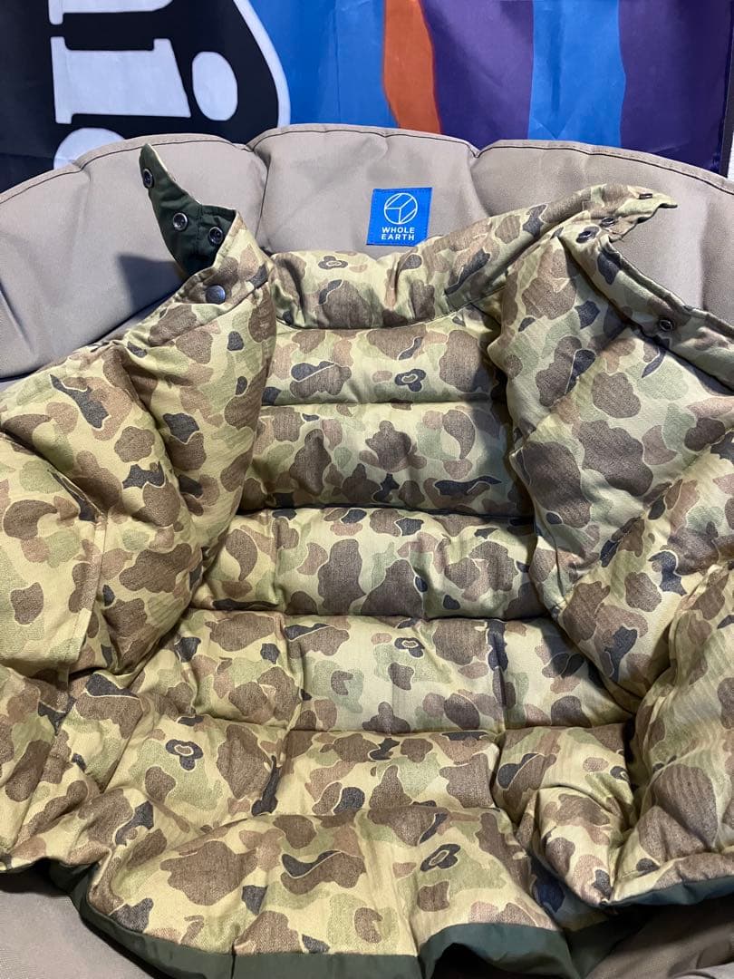 WHITE MOUNTAINEERING×聖林公司 リバーシブルダウンベスト