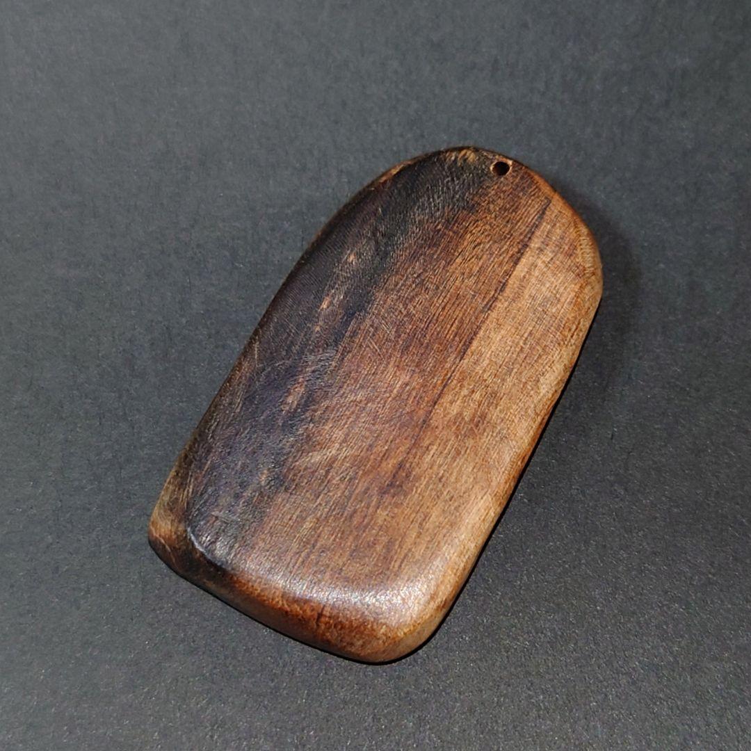 最高品質 天然沈香 彫物 観音細工 約9.1g ネックレストップ 香木