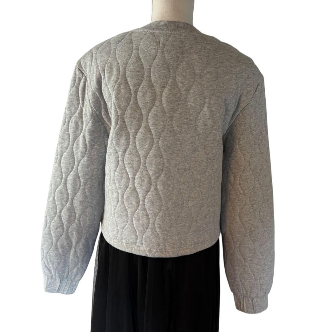 美品♢UGG キルティングスウェット Mサイズ グレー