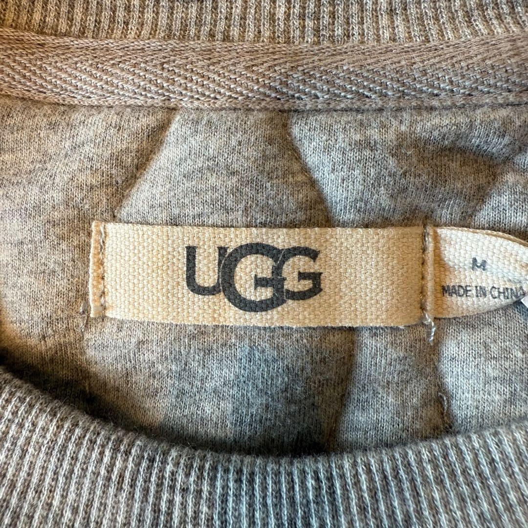 美品♢UGG キルティングスウェット Mサイズ グレー
