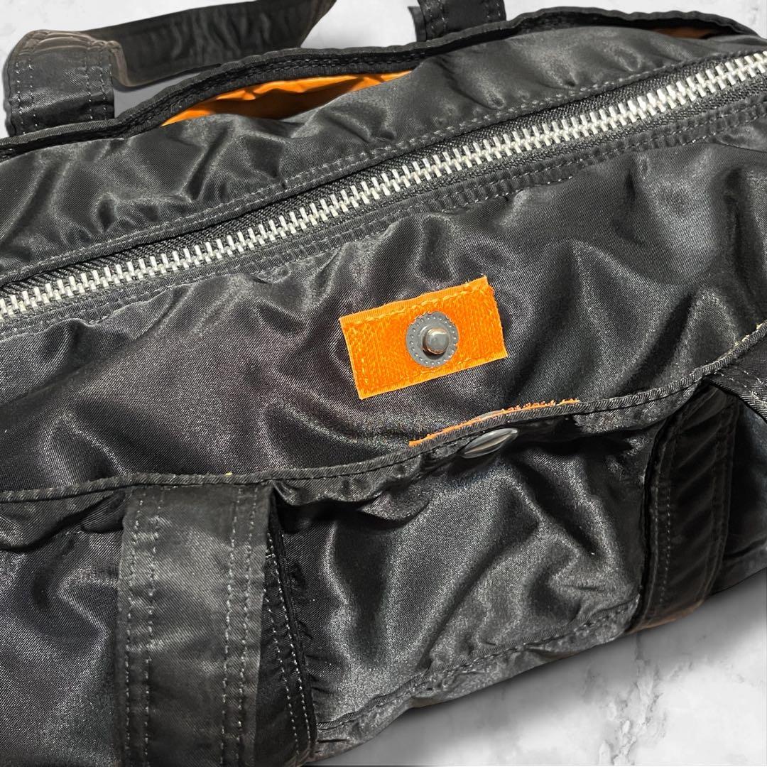 【美品】廃盤 ポーター 吉田カバン タンカー ミニボストンバッグ ブラック