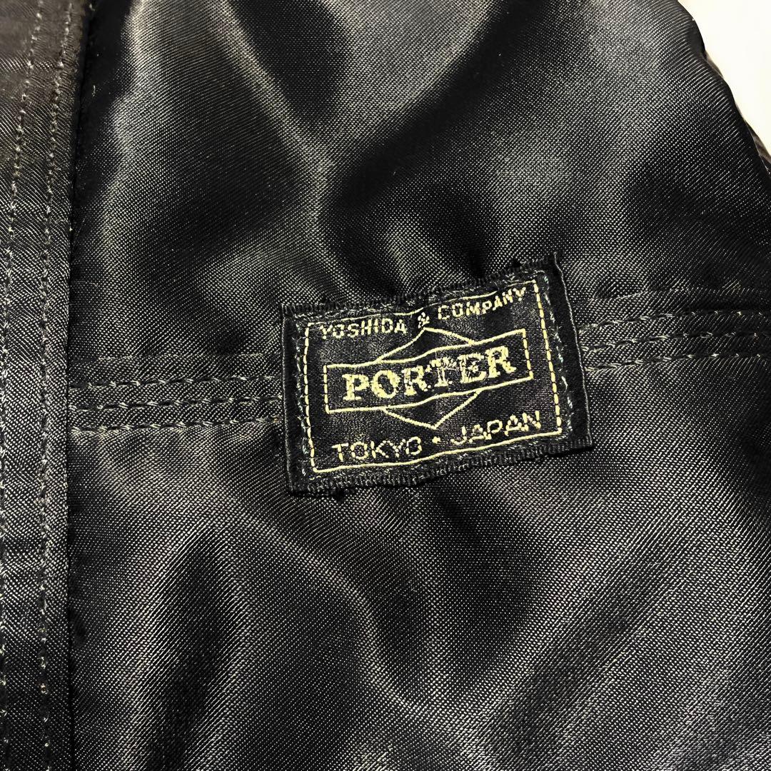【美品】廃盤 ポーター 吉田カバン タンカー ミニボストンバッグ ブラック