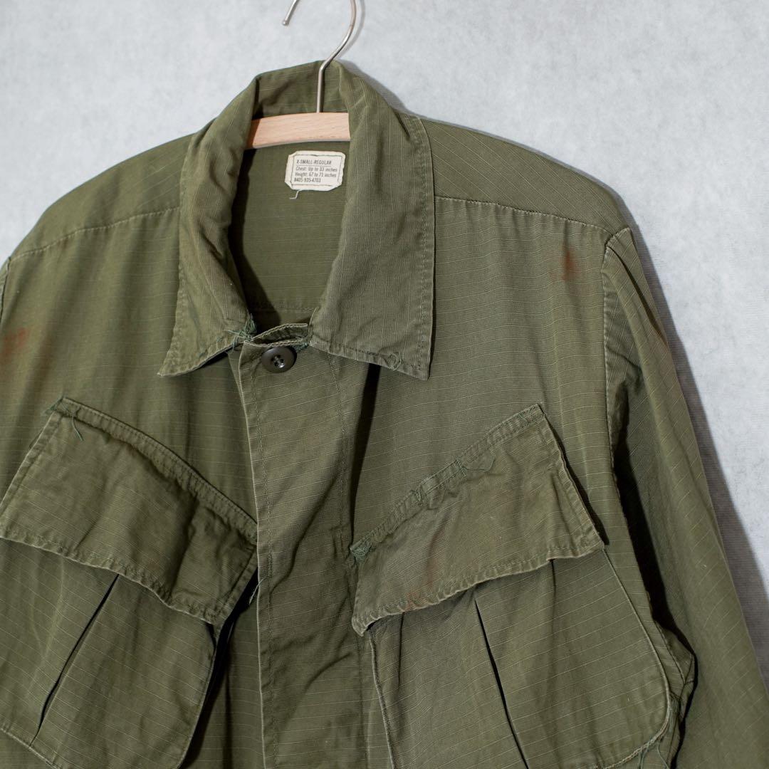 米軍実物1969年製ベトナム戦争5thジャングルファティーグXS-regular