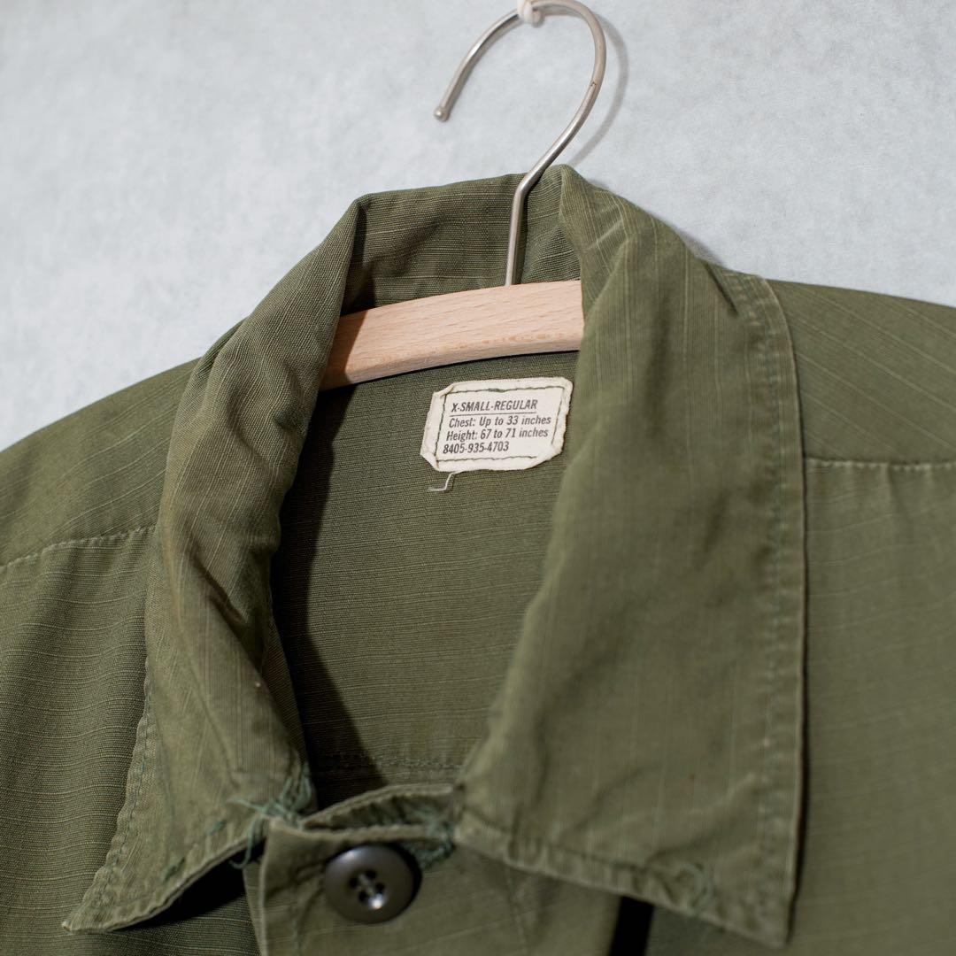 米軍実物1969年製ベトナム戦争5thジャングルファティーグXS-regular