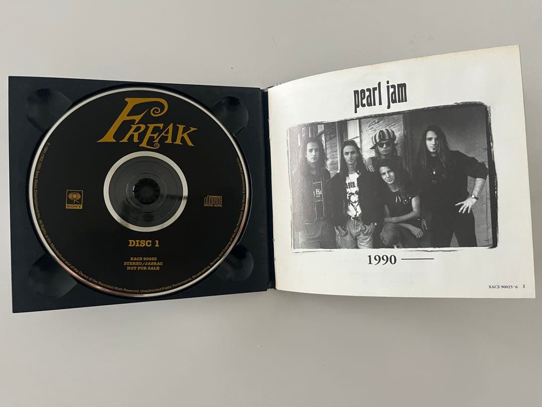 【鬼レア】PEARL JAM Freak パールジャム　プロモ　非売品