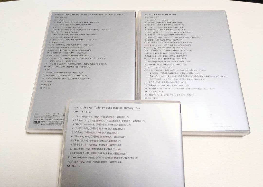 【チューリップ】TULIP THE FILMS〜 DVD BOX