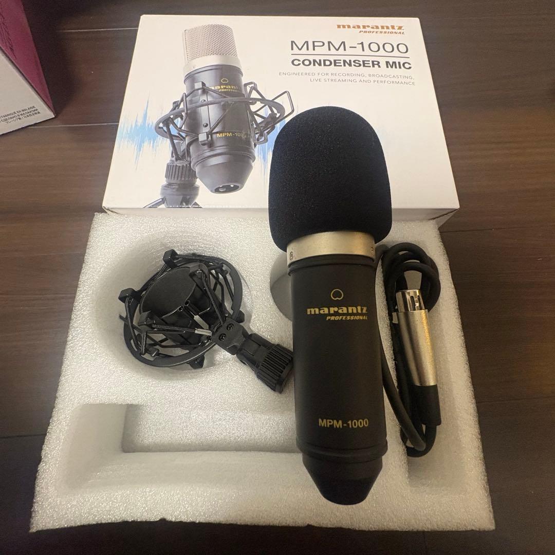 【美品】MPM1000マイク、YAMAHA AG03MK2