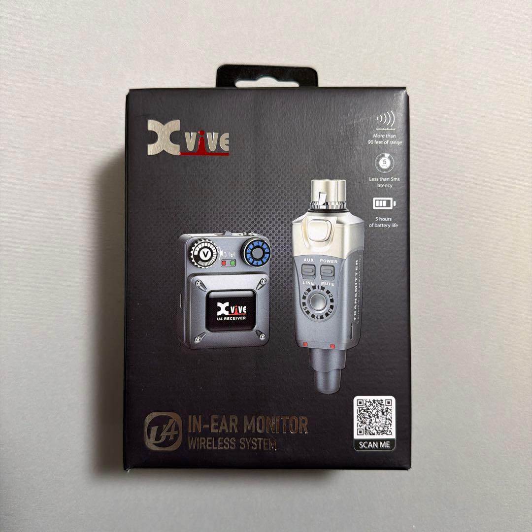 Xvive U4 IN-EAR MONITOR ワイヤレスシステム