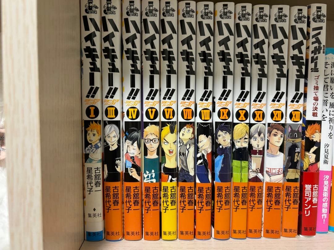 ハイキュー 漫画 マンガ 全45巻 ショーセツバン 全13冊ゴミ捨て場の決戦小説