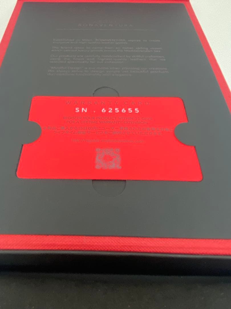 BONAVENTURA 手帳型iPhone12ケース ブラック