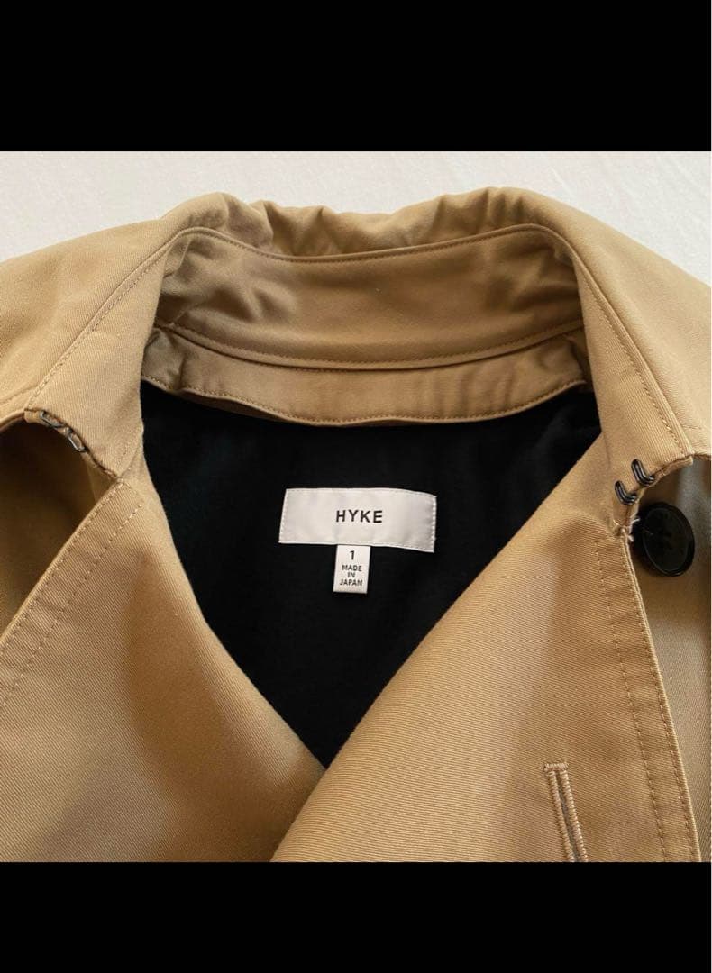 HYKEハイク★ライナー付きトレンチコートビームストゥモローランド
