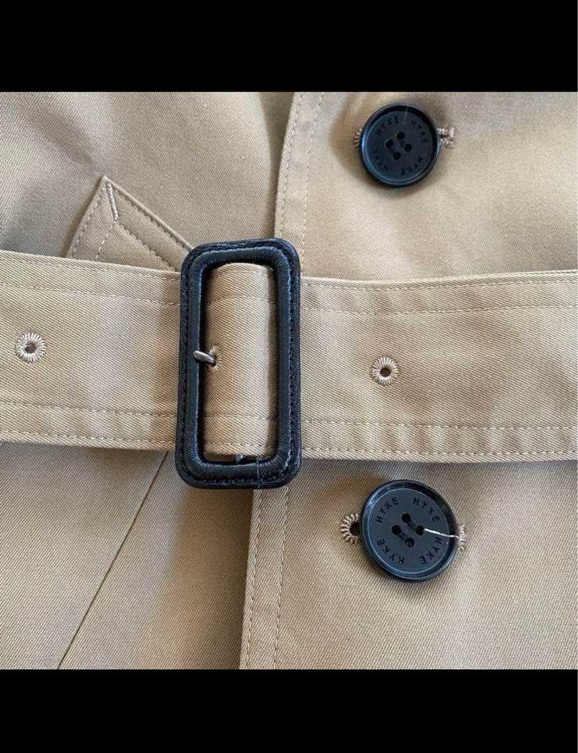 HYKEハイク★ライナー付きトレンチコートビームストゥモローランド